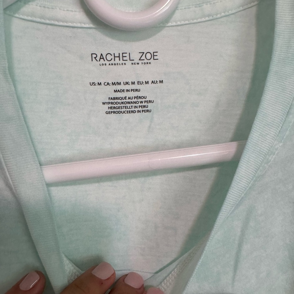 Rachel Zoe Soft Mint Tee